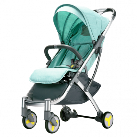 Прогулочная коляска xiaomi bebehoo start lightweight four wheeled stroller обзор