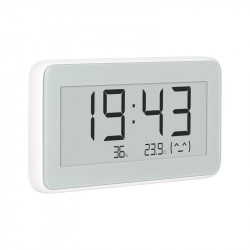 Xiaomi Temperature and Humidity Monitor Clock (LYWSD02MMC) išmanus termometras / higrometras / laikrodis