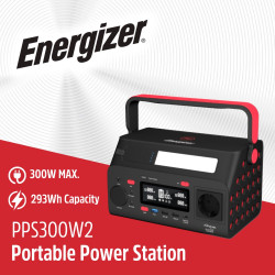 Energizer PPS300W2 Nešiojama Energijos Stotis