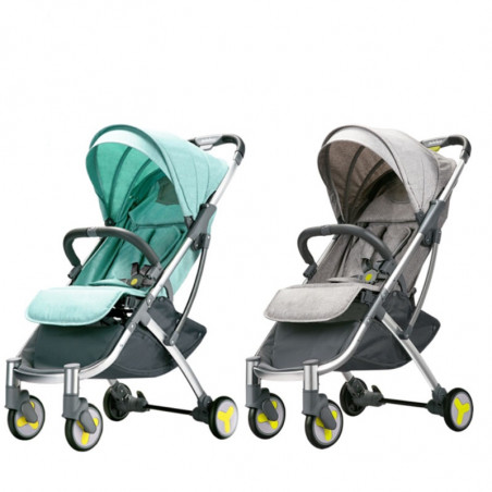 Прогулочная коляска xiaomi bebehoo start lightweight four wheeled stroller обзор